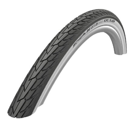 Plášť ROAD CRUISER (28/32-630) 27x1 1/4 Active 50EPI 550g Biely bok