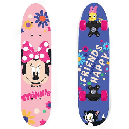 Drevený skateboard Minnie Friends 