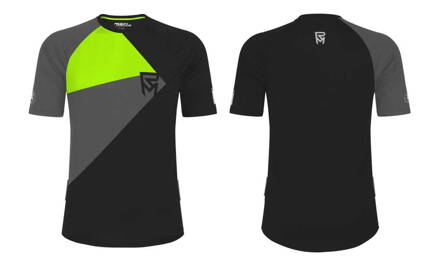 TRAIL JERSEY SS MEN/BLACK/GREY