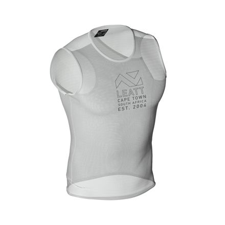 Leatt tričko Sleeveless Base, White