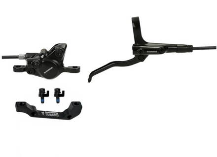 Shimano hydraulická disková brzda BL-MT200(R), BR-MT200(R)+ adaptér, 1450mm (OEM