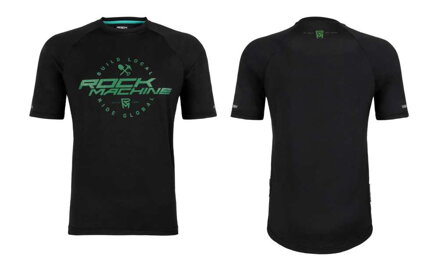 TRAIL.JERSEY.SS.MAN/BLACK/GREEN