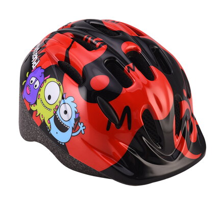 Prilba Extend BILLY Monster neon red S/M (51-54cm)