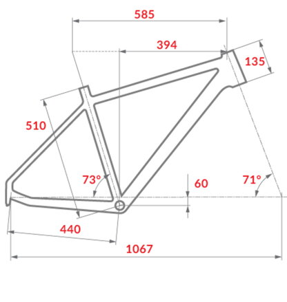 Bicykel Dema AVEIRO 5 grey-orange L/20'