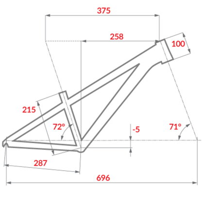 Bicykel Dema ROCKIE 16 lime