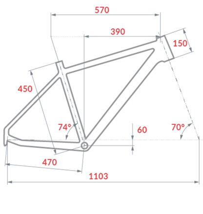 Bicykel Dema E-LLEN SPORT blue - dark blue M/18'