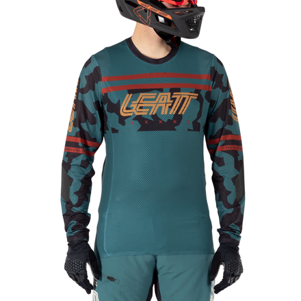 Leatt cyklistický dres MTB Gravity 4.0, Teal