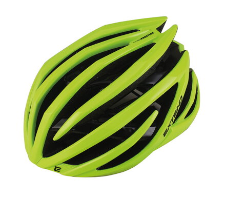 Extend prilba PRESTIGE neon-žltá S/M (55-58cm) lesklá