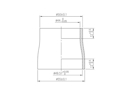 FSA hlavové zloženie DX Pro (I/E) 12.3 alloy 1-1/8 to 1.5-OD 50/55