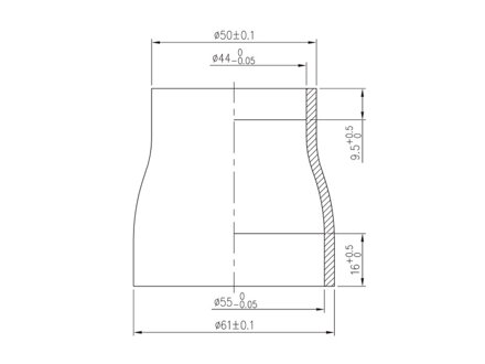 FSA hlavové zloženie NO.57/55-A black H2036 3.7mm MR127/MR122-OD 41.5