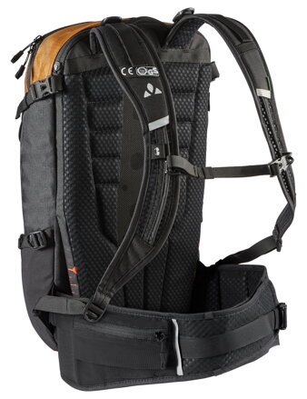 Vaude cyklistický batoh Moab Pro 16 II, unisex, hnedo-čierny