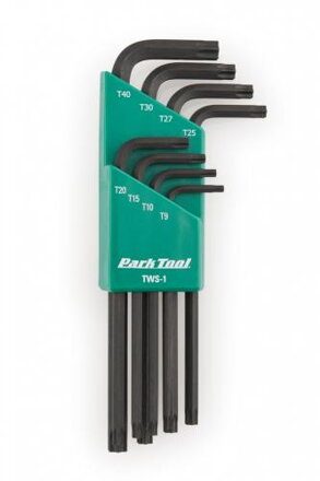 Park Tool Sada kľúčov Torx so zásobníkom ParkTool PT-TWS-1