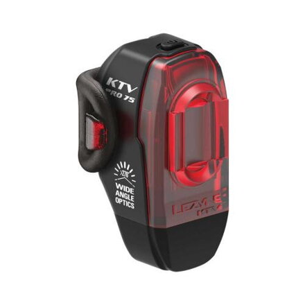 LEZYNE Zadné svetlo KTV DRIVE PRO+ čierne, 150 Lumenov, USB