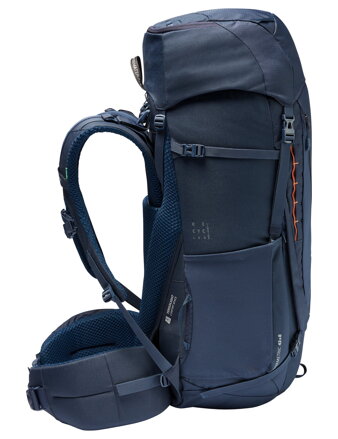 Vaude turistický batoh Asymmetric 42+8, unisex, eclipse