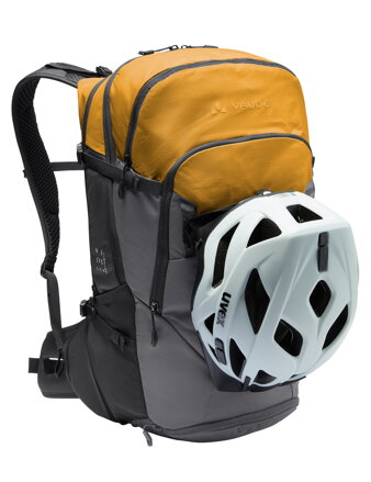 Vaude cyklistický batoh Bike Alpin 25+5, unisex, burnt yellow