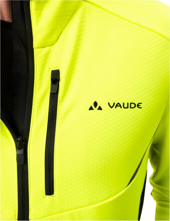 Vaude cyklistická bunda Kuro Softshell, pánska, neon yellow