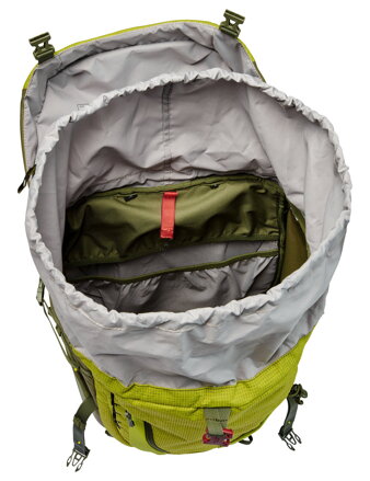 Vaude turistický batoh Asymmetric 42+8, unisex, bright green