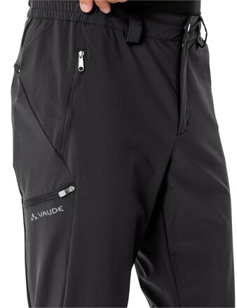 Vaude turistické nohavice Farley Stretch III, pánske, black